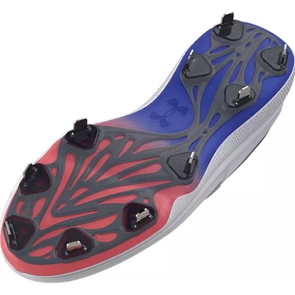 NEW Under Armour Women's Glyde USA Metal Fastpitch Softball Cleats size 7 - Picture 2 of 7